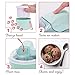 Dash Deluxe Ice Cream Frozen Yogurt & Sorbet Maker With Easy Ingredient Spout, Double-Walled Insulated Freezer Bowl & Free Recipes, 1 Quart - Aqua