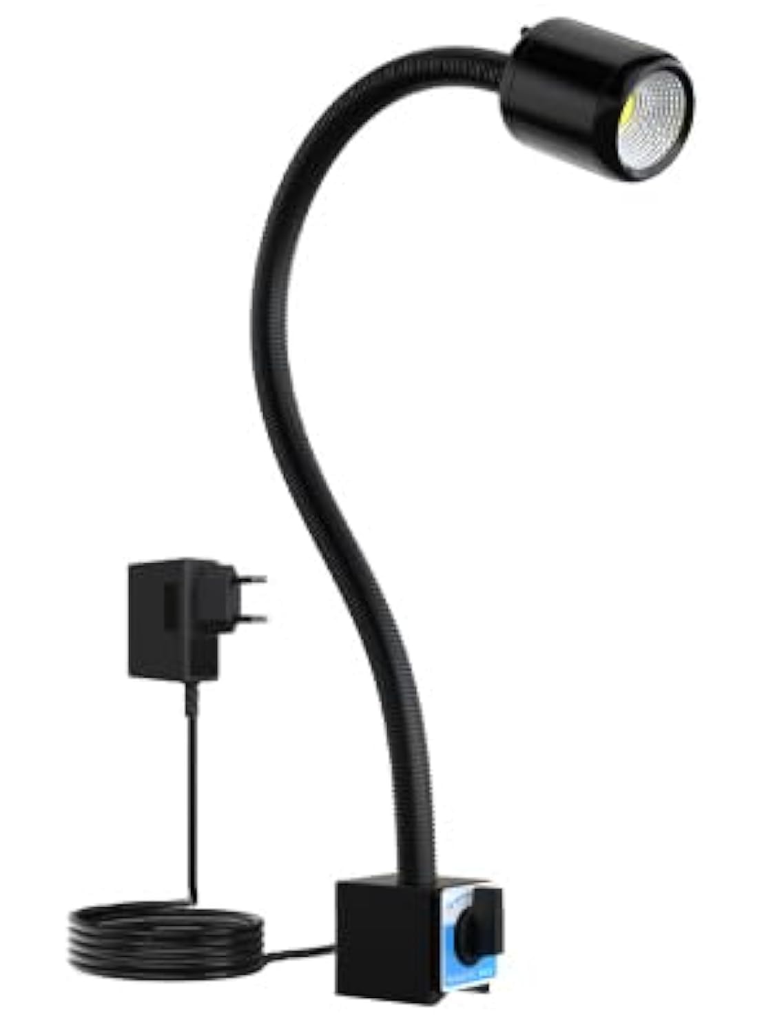 Magnetic Machine Work Light, IP65 Water Proof Flexible Gooseneck Lamp 1200 Lumens 110V for Lathe Milling Drill Press Industrial Lighting… [Energy Class A+++] — image 1