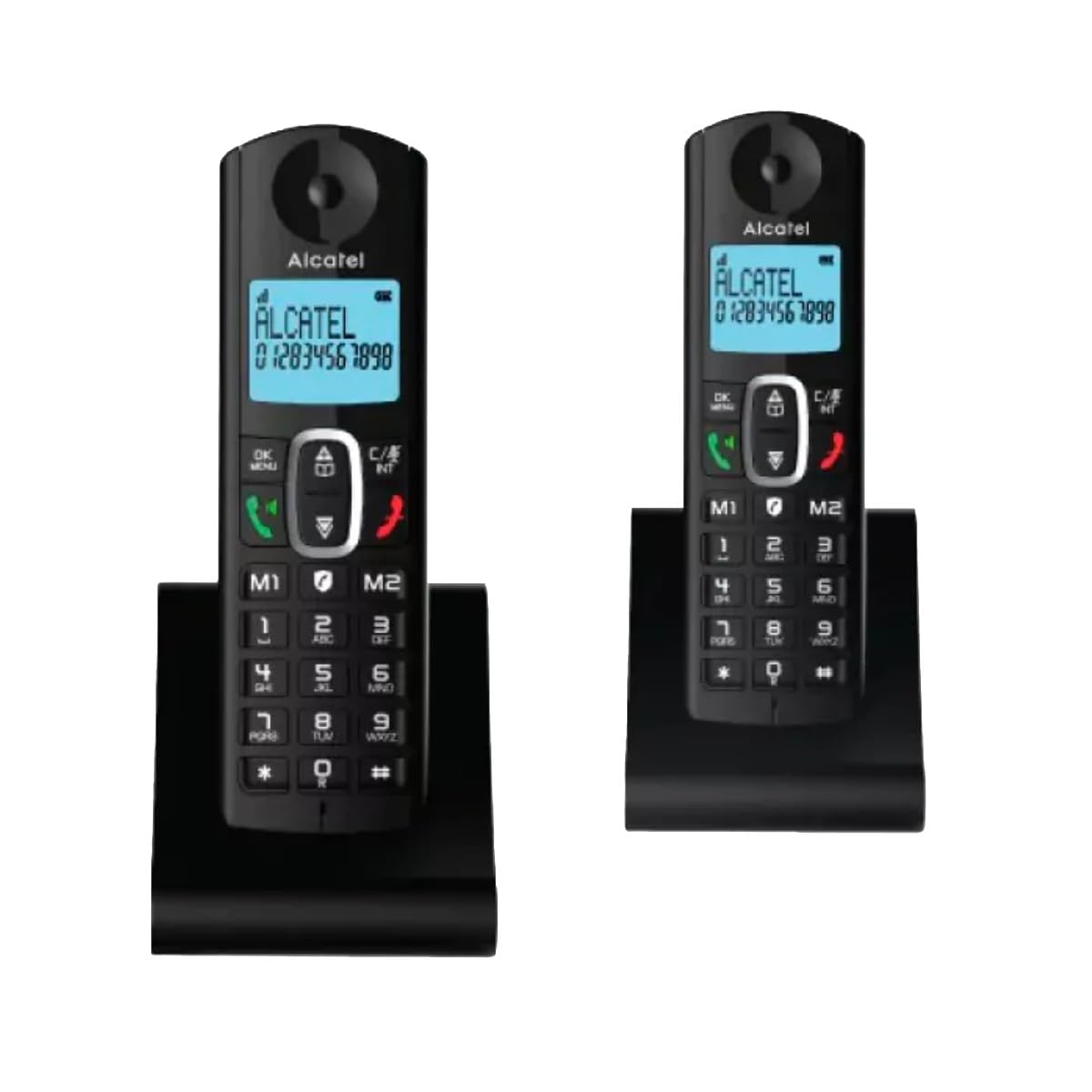 Alcatel DEC F685 Duo Telephone Black
