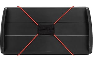 CHICOASIS 2 Pcs Fish Finder Cover Strap Secure Fishing Graph Cover Adjustable Bungee for Travel