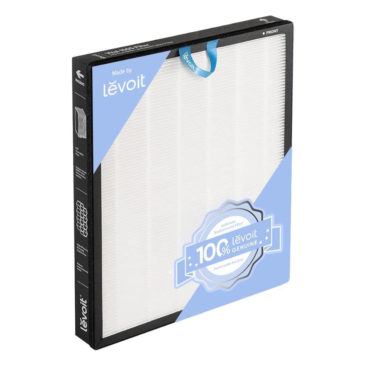 LEVOIT Vital 100S-RF Genuine Air Purifier Replacement,3-in-1 High-Efficiency Activated Carbon Filter, White, Suitable for Vital 100S, 52 ㎡ — image 1