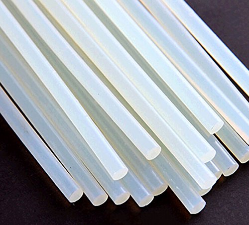 20 Pcs White Plastic Hot Melt Glue Adhesive Stick 11x270mm