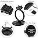 Zacro Fitbit Charge 2 Charger, Fitbit Charge 2 Charging Stand, Fitbit Charge 2 Charger Accessory, 2 in 1 Charger Stand for Fitbit Charge 2 and Universal Cell Phone-Black