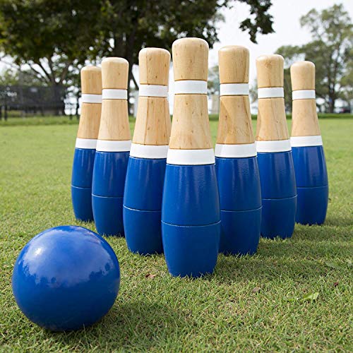 image for Hey! Play! Trademark Global - Toys Lawn Bowling Game/Skittle Ball- Ind