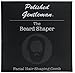 Polished Gentleman Stylish Beard Comb & Shaper Kit - Durable & Portable Mustache Trimmer Guide - Neckline, Cheeks, Sideburns & Goatee Template - Beard Straightener & Outliner for Beard Balm. Wax & Oil