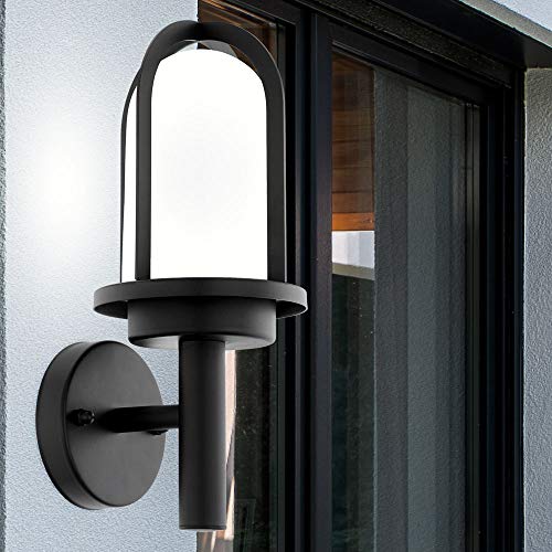 etc-shop Außen Wand Leuchte FERNBEDIENUNG Garten Beleuchtung Hof Lampe DIMMBAR im Set inkl. RGB LED Leuchtmittel – Bild 5