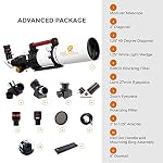 51mKK38p4uL. SS150 Lunt-Solar-Systems-Day-Night-Professional-Telescope-All-in-one-100mm-Aperture-Refractor-Astronomy-Kit-for-Observing-The-Sun-Space-LS100MT-Advanced-Package