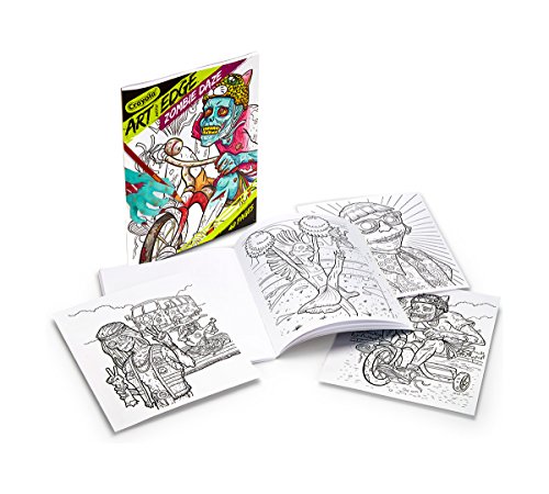 Crayola Art with Edge, Zombie Daze Coloring Book - //coolthings.us