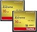 SanDisk 16GB Extreme CF Card 2-Pack (SDCFXS2-016G-X46)