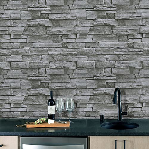 Timeet Brick Peel and Stick Wallpaper Self Adhesive Removable Wallpaper