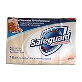 Safeguard Deodorant Antibacterial Deodorant Soap, Beige, 16 Ounce