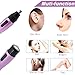 Woman Shaver, Nose Hair Trimmer, Wet/ Dry Cordless Women’s Razor Trimmer Remover Hair Removal Lady Shaver for Nose Ear Face Leg Armpit Arm Bikini Line Body Waterproof[Battery Operated]