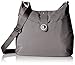 Helsinki Silver Shoulder Bag, GRAPHITE, One Size