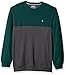 IZOD Men's Big and Tall Advantage Performance Colorblock Fleece Soft Crewneck Pullover