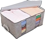1Storage Clothing Storage Case with Handle (with Partition) by Storage Style