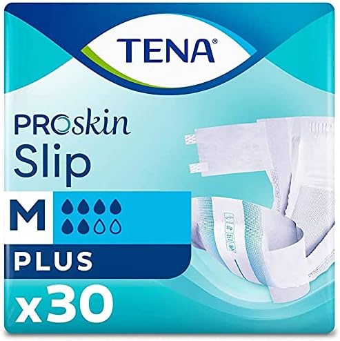TENA ProSkin Slip Pro Plus Medium 3 Packs of 30 Each