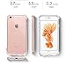iPhone 7 Case, ALIWELL iPhone 7 Case With 2 HD Tempered Glasses Protector Soft TPU Slim Fit Protective Crystal Clear Case Cover [Anti-shock] for iPhone 7 4.7'' (Clear-iphone 7)