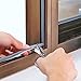 Sumnacon Frameless Adhesive Pile Weather Strip (1 Pcs Grey)