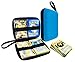 MageCraft Carrying PU Hard Case For Pokemon Trading Cards- Fits up to 180Cards- Blue Color