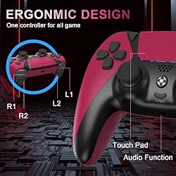 AUGEX Wireless Controller for PS4 Controller, Ymir