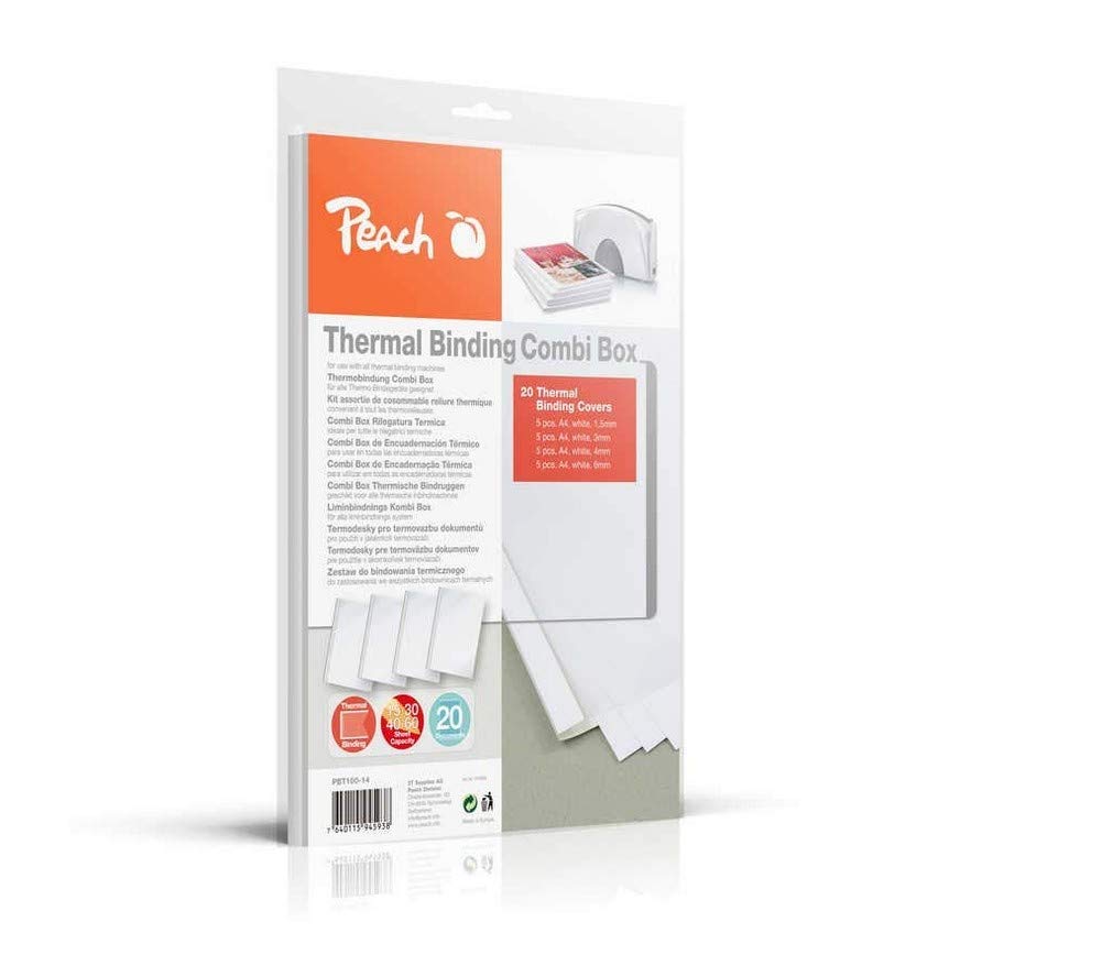 Peach PBT100-14 Thermal Binder Folder Combi Box