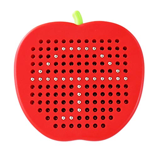 BMAG Magnetic Drawing Tablet, Educational Free Flay Doodle Board Magnatab Toys (red, Small) - Thumbnail 2