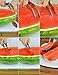 Wilker Top Rated Premium Stainless Steel Watermelon Slicer Tongs, Corer, Cutter, Knife and Server by Expert Chef