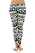 Women's Comfy Geo Tribal Winter Season Printed Lined Fleece Leggings Plus Size One Size X056