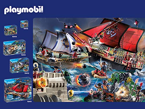PLAYMOBIL Adventskalender 70322 Schatzsuche in der Piratenbucht mit zahlreichen Figuren, Tieren und Zubehörteilen hinter jedem Türchen, 120-teilig, Für Kinder ab 5 Jahren – Bild 4