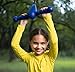 Jungle Gym Kingdom Trapeze Bar Rope Swing and Spin - Blue