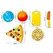 YIFAN 24Pcs Plastic Fruit Vegetable Kitchen Cutting Toy, Early Development and Education Toy for Baby Kids Children