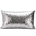 IEason Sequins Sofa Bed Home Decoration Festival Pillow Case Cushion Cover (Silver)
