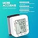 Hong S Blood Pressure Monitor Full Automatic Wrist Cuff BP Monitor Fast Reading Blood Pressure Meter with 180 Reading Memory