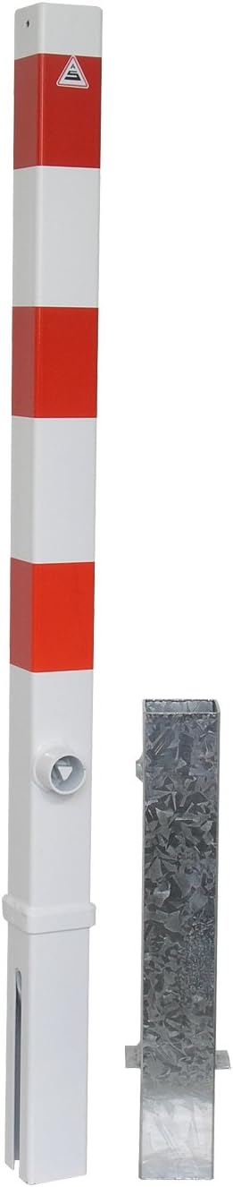 Absperrpfosten Stahlrohr 89 x 2,9 mm herausnehmbar mit Dreikantverschluss – Art.Nr. 489F Absperrpfosten Stahlrohr 89 x 2,9 mm herausnehmbar mit Dreikantverschluss – Art.Nr. 489F