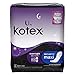 Kotex Overnight Maxi Pads, 14 ct