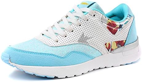 EIGHT KM EKM004 Women & Girls Everyday Sneakers with Removeable Pompoms Sky Blue-6