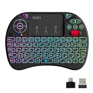 Ewin【アップルモデル専用】超薄型ミニキーボード 日本語配列 タッチパッド内蔵 Bluetooth