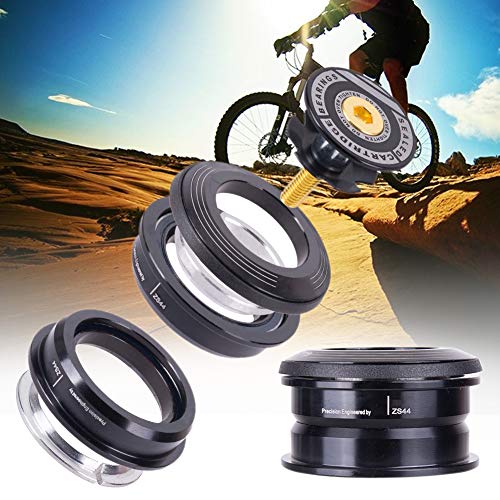 UKSAT Bike Headset,4444S Bicycle Headset Bearing Semi Integrated Straight Tube Fork Internal for Most Bike with 44mm Head Tube - Thumbnail 4