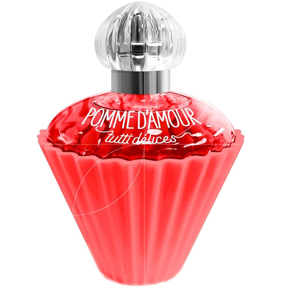 Eau de Toilette for Women TUTTI DELICES POMME D’AMOUR 50 ML bottle (1.7 fl.oz.) – Sweet Fragrance for Ladies by CORANIA