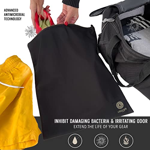 Ornadi Wet Gym Clothes Bag Antimicrobial Waterproof Sport Sack Inhibits