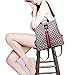 LYOMON Fashion Leather Backpack Purse for Women Designer PU Shoulder Bag Handbags Travel Purse Sshool Backpack for Girl
