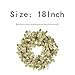 Skrantun 18 Inch Christmas Wreath for Front Door Winter Wreath Christmas Decorations