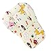 Twoworld Baby High Chair Seat Cushion Liner Mat Pad Cover Animal Breathable（Giraffe）