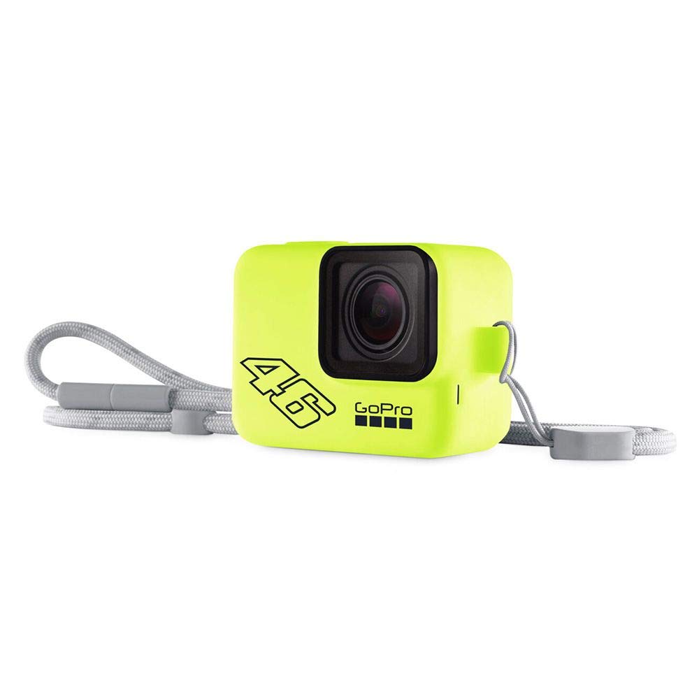 GoPro Hero 5/6/7 Sleeve and Adjustable Lanyard Kit - Neon Yellow