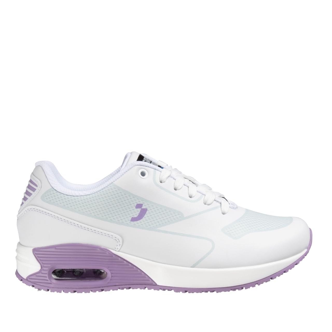 Safety Jogger Work Sneaker Women - Ultra Light Anti Static, Anti Slip Trainer, Ideal for Hospital, Healthcare, Kitchen and Cleaning Staff, Oxypas Ela Pruple UK 3.5 EU 36,Purple,ElaS3601lic