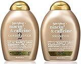 Organix Fight Fallout Plus, Niacin & Caffeine, Duo Set Shampoo & Conditioner, 13 Oz Each
