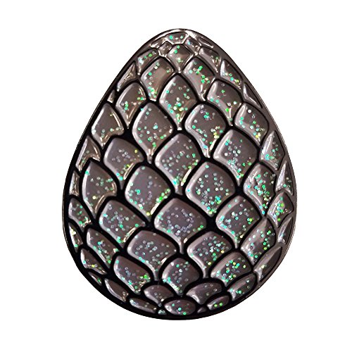 Neurotic Sphynx Black Dragon Wyvern Egg Enamel Pin