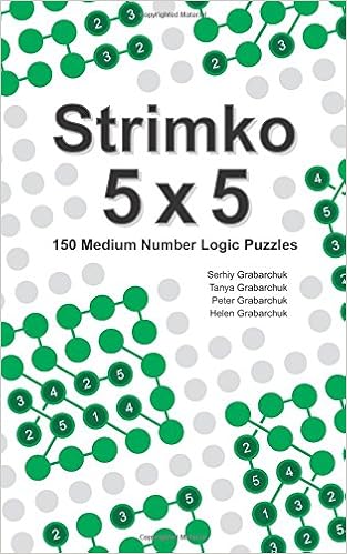 to run into if I would hold upwardly interested inwards reviewing 1 of their novel puzzle books Strimko Logic Puzzle Review