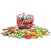 Magnetic Letters & Numbers - Best alphabet magnets: upper and lower case. 140 Large, Flexible, Non-toxic Soft Foam ABC & 123 magnets for kids in a PVC Bag. To use on a board, refrigerator and outdoors