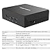 U300 Mini PC Windows 10 Pro, 8GB DDR3/128GB Mini Computer 4K, Intel Celeron 3867U Processor, UHD Graphics 610, Dual HDMI Output, 2.4G+5G WiFi, BT4.2, USB 3.0×4, Support PEX Boot, Auto Power Onthumb 2